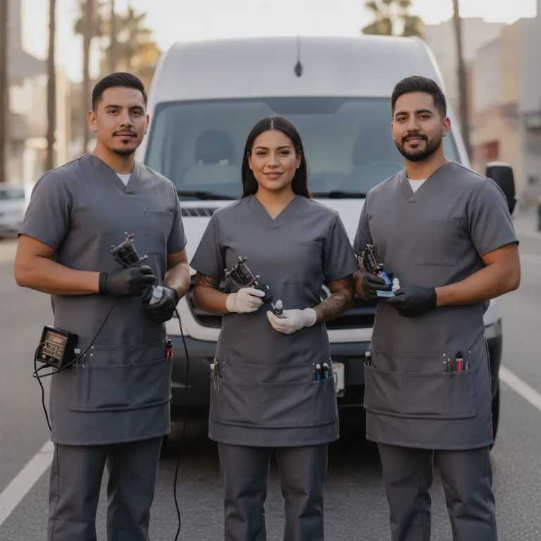 Tatuador equipe em Itaguai